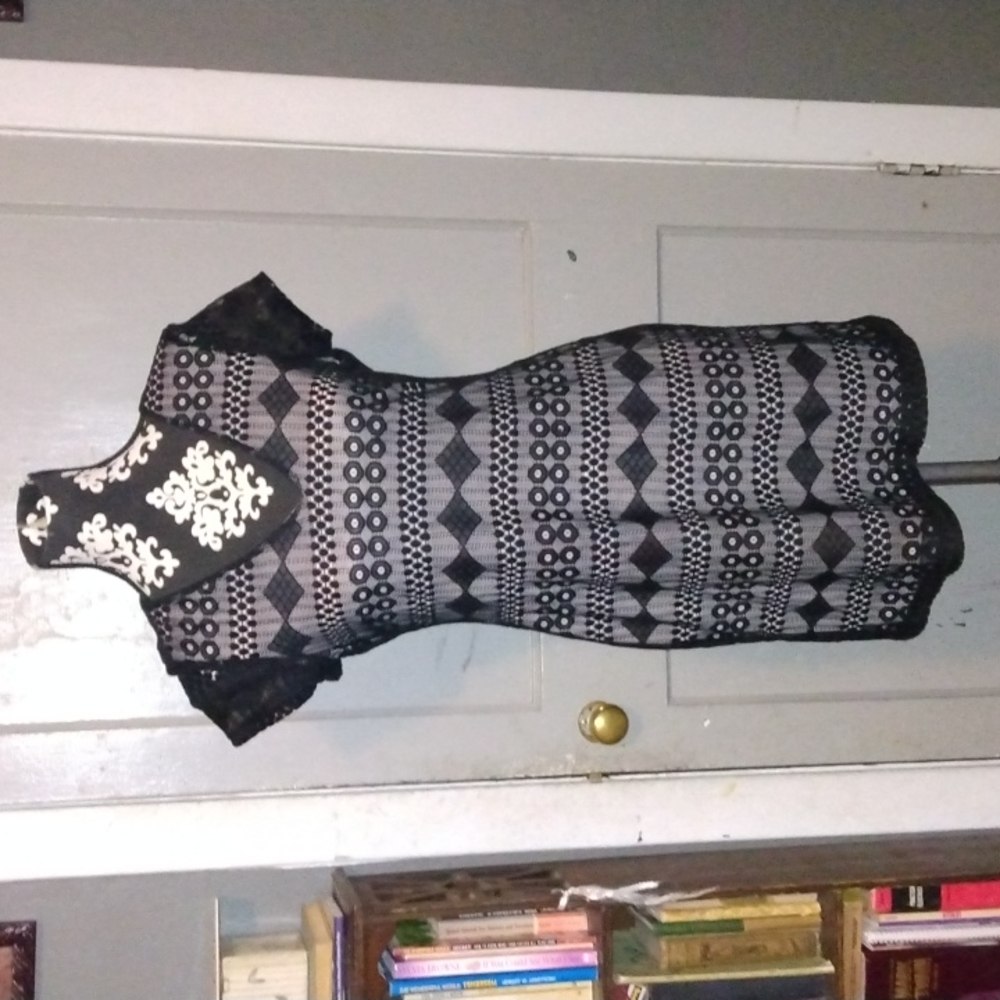 Woman's snap party dress